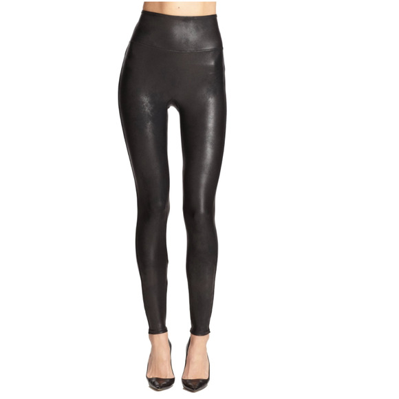 Faux Leather Leggings Medium 